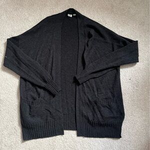 Gap charcoal cardigan.